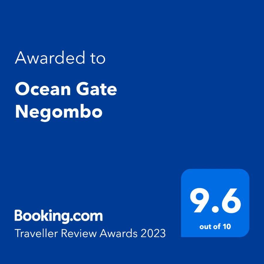 Ocean Gate Negombo Bed & Breakfast Exterior foto